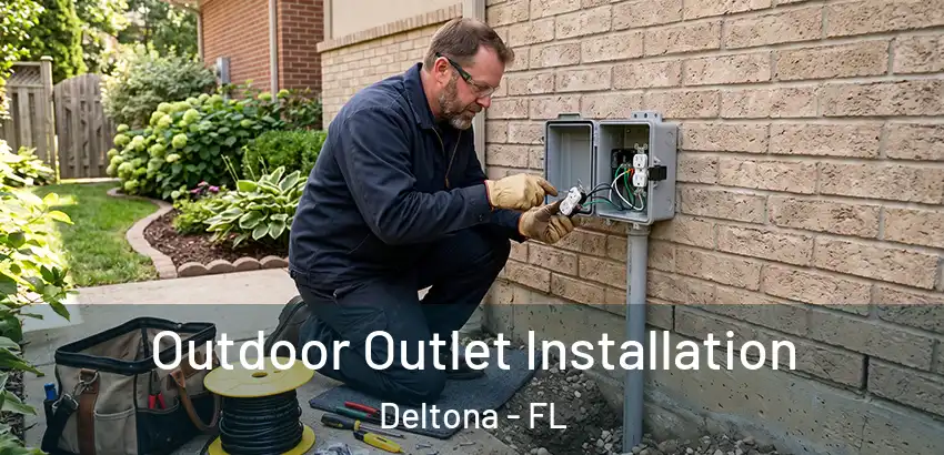 Outdoor Outlet Installation Deltona - FL